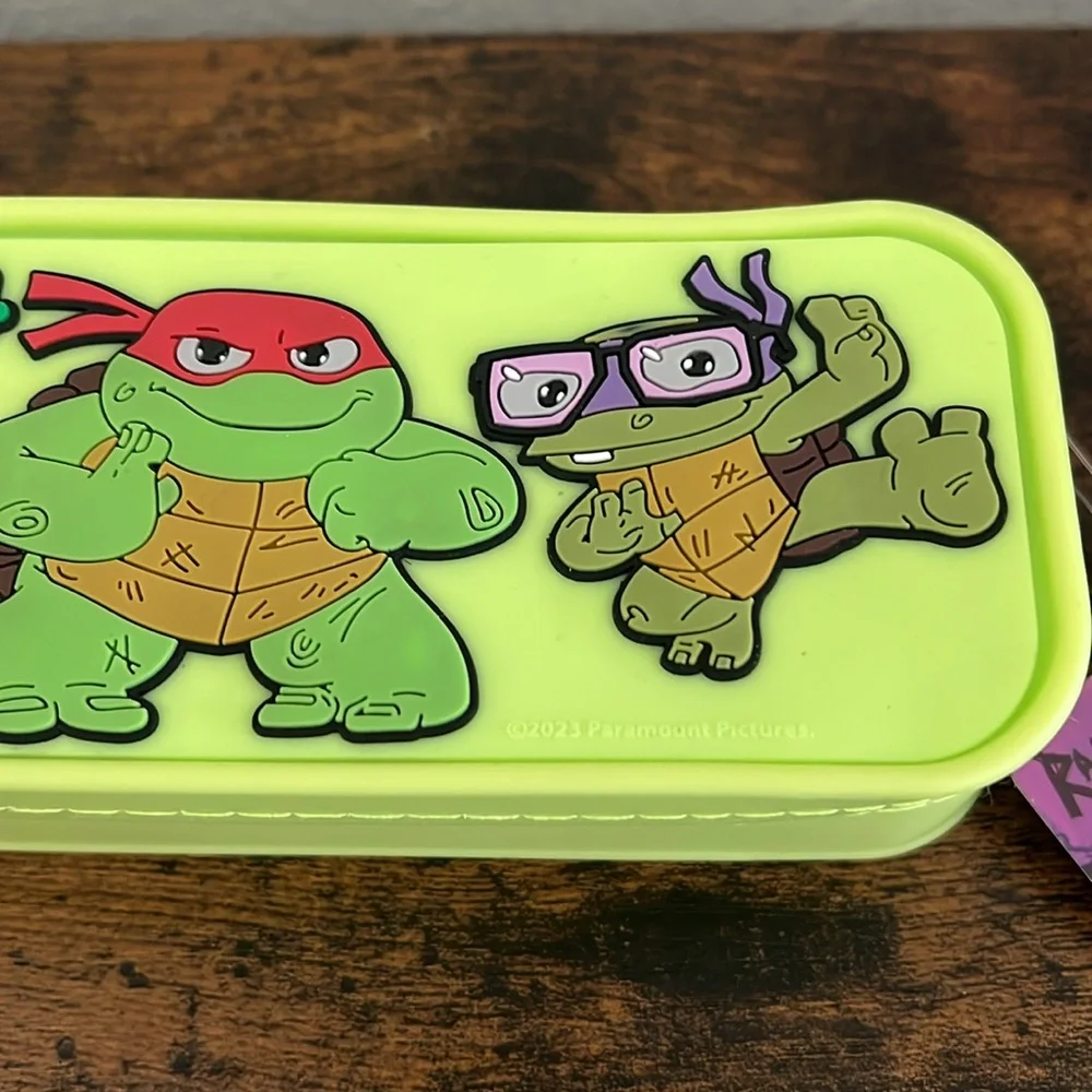 Teenage Mutant Ninja Turtles Mutant Mayhem Pencil Case Nickelodeon School Office
